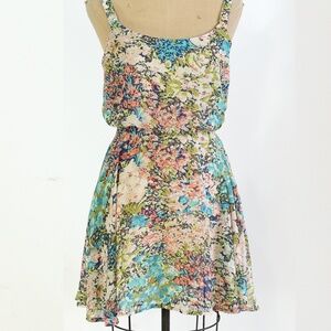 Lucca Couture floral print mini dress